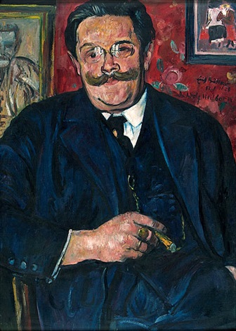 Portrait Dr. Adolf Heilborn, 1928, Erich Büttner