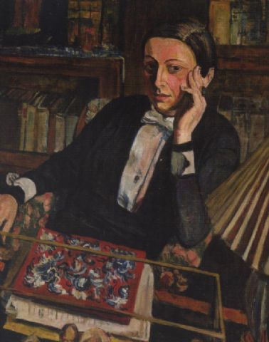 Bildnis Gabriele Esterhardt, 1931, Erich Büttner