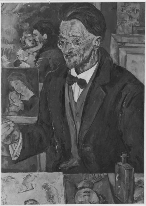Bildnis Richard Sachs, 1926, Erich Büttner