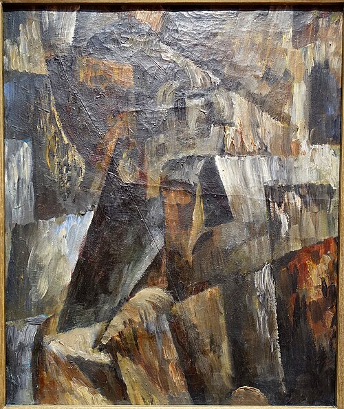 Porträt of Hannah Höch, 1915, Raoul Hausmann
