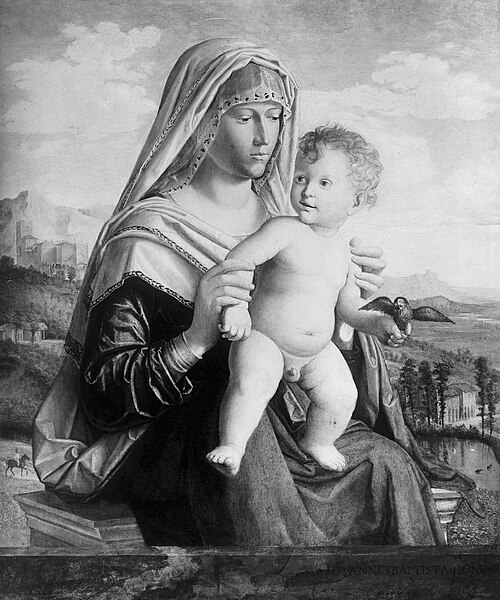 Mary with the Child, 1500, Cima da Conegliano