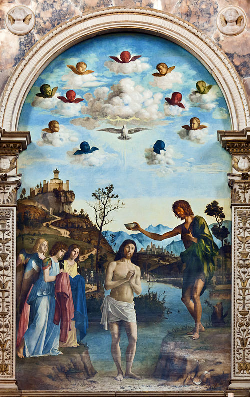 Le Baptême du Christ, 1492, Cima da Conegliano
