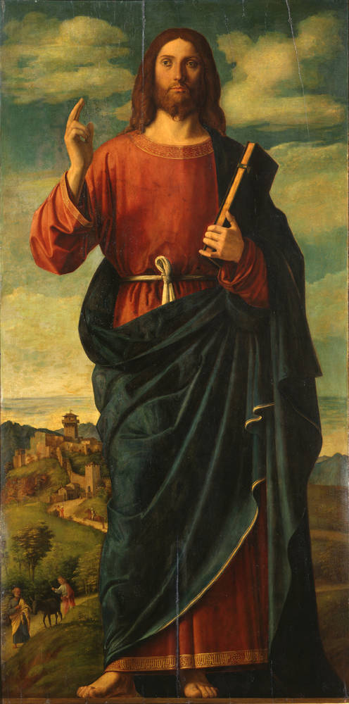 Christ blessing, 1505, Cima da Conegliano