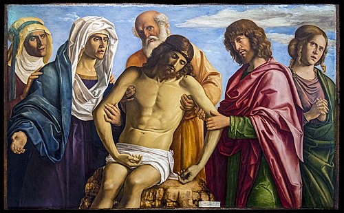 Lamentation over the Dead Christ, 1503, Cima da Conegliano