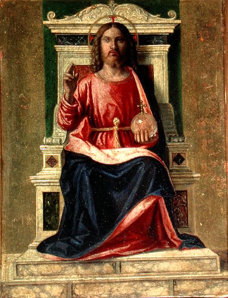 Christ Enthroned, , Cima da Conegliano