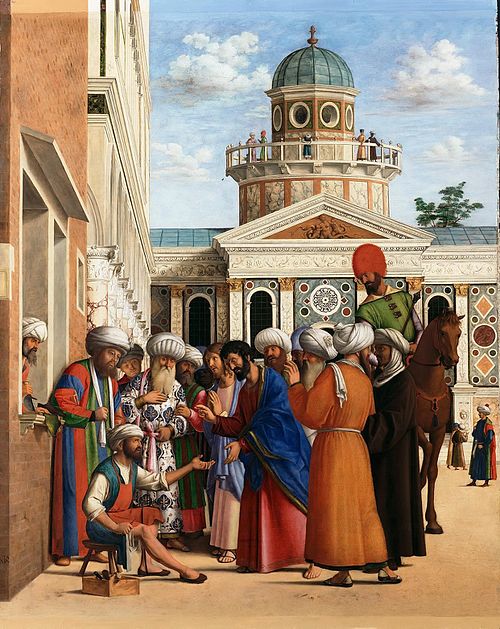The Healing of Anianus, 1498, Cima da Conegliano
