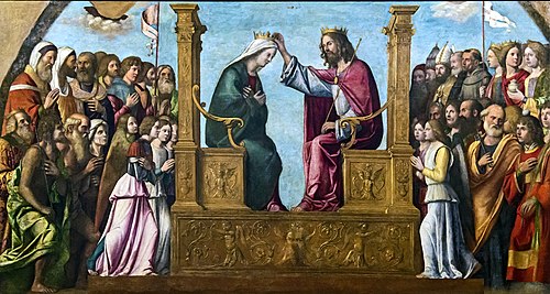 Couronnement de la Vierge, 1490, Cima da Conegliano