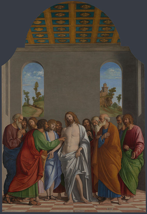 The Incredulity of Saint Thomas, 1502, Cima da Conegliano