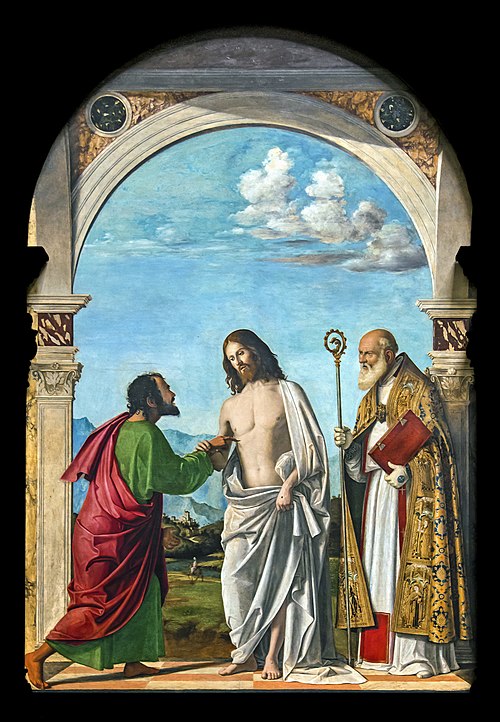 Incredulity of Saint Thomas, 1492, Cima da Conegliano