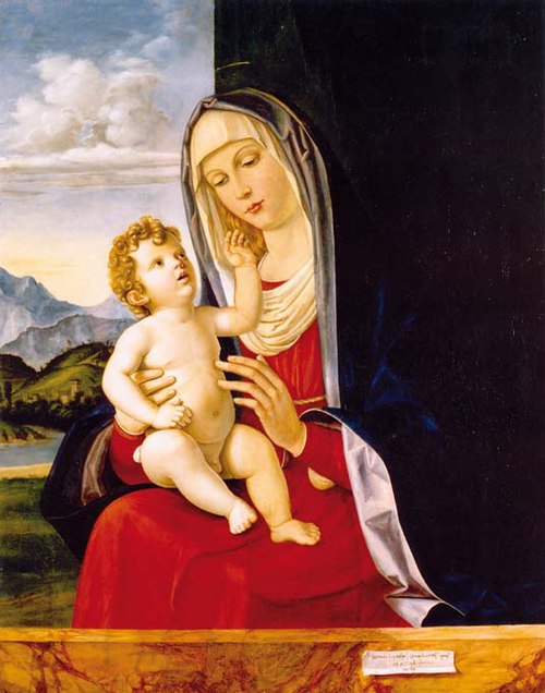 Madonna and Child, 1496, Cima da Conegliano