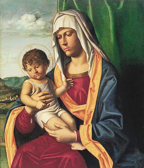 Vierge à l'Enfant., 1504, Cima da Conegliano