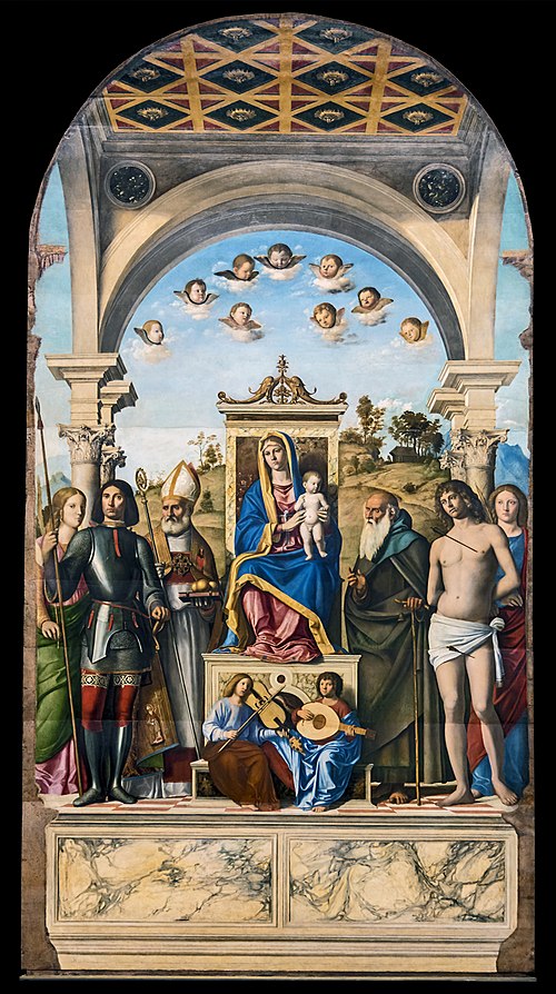 Dragan Altarpiece, 1496, Giovanni Battista Cima da Cone