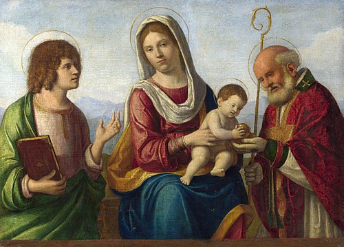 Virgin and Child with Saints, 1513, Giovanni Battista Cima da Cone