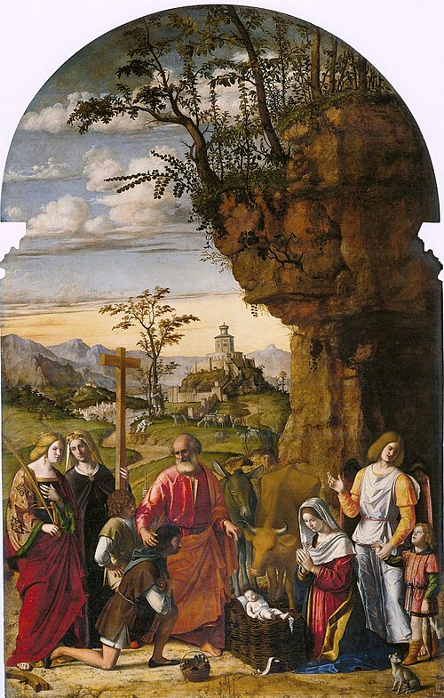 Adoration of the Shepherds, 1509, Giovanni Battista Cima da Cone