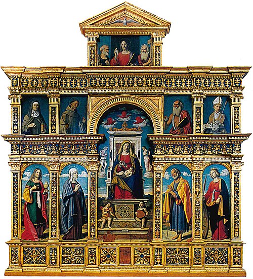 Poliptih iz cerkve sv. Ane v Kopru, 1513, Cima da Conegliano
