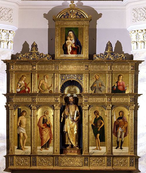 Olera Altarpiece, 1486, Giovanni Battista Cima da Cone