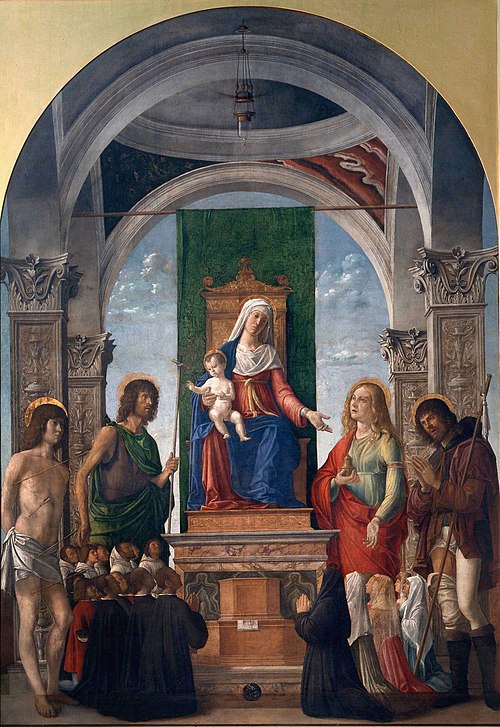 Sacred Conversation, 1490, Giovanni Battista Cima da Cone