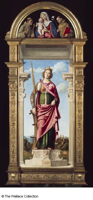 Saint Catherine of Alexandria, 1502, Giovanni Battista Cima da Cone