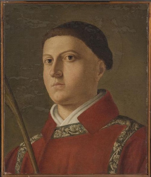 Head of Saint Stephen, 1505, Giovanni Battista Cima da Cone