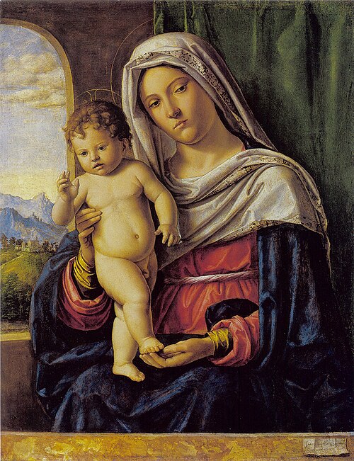 Virgin and Child, 1502, Giovanni Battista Cima da Cone