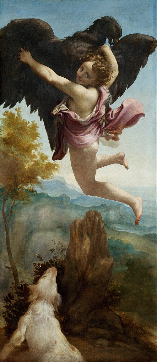 Les Amours de Jupiter, , Le Corrège