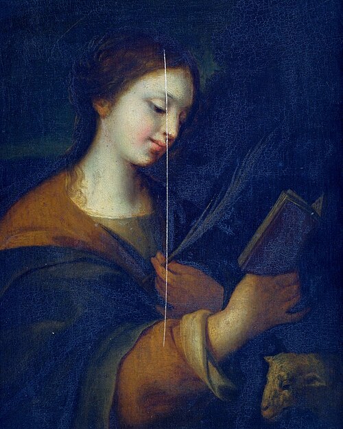 Saint Agnes, 1725, Le Corrège