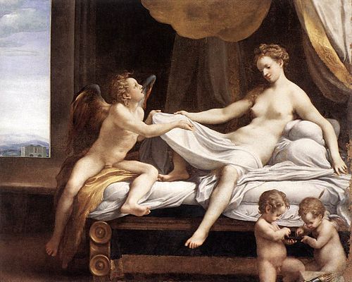 Danaé, 1530, Le Corrège