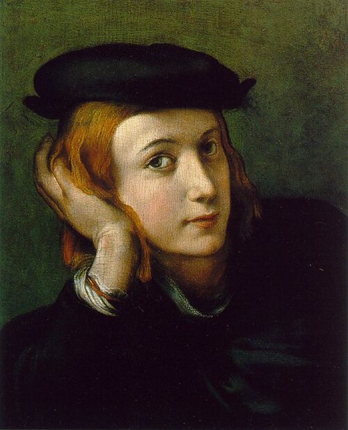 Portrait de jeune homme, 1525, Le Corrège