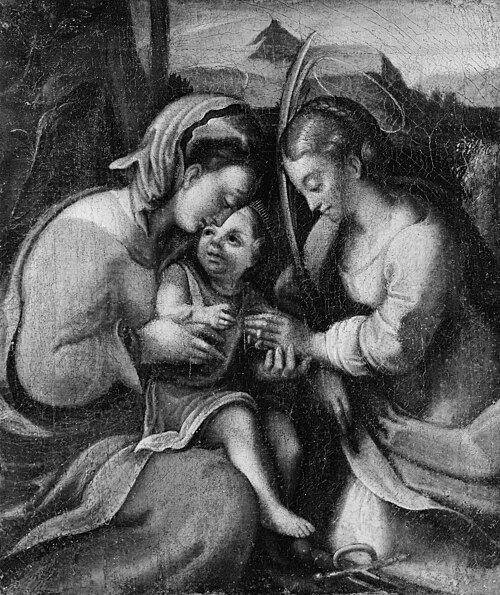 The Mystic Marriage of Saint Catherine, , Le Corrège