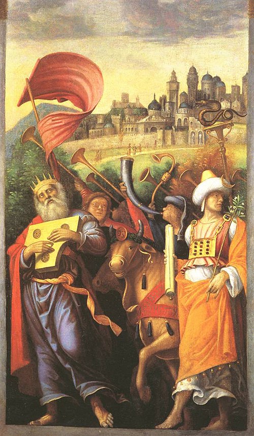 David devant l'Arche d'Alliance, 1515, Le Corrège