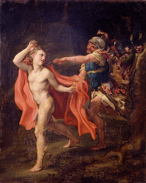 Jeune homme fuyant la capture du Christ, 1522, Le Corrège