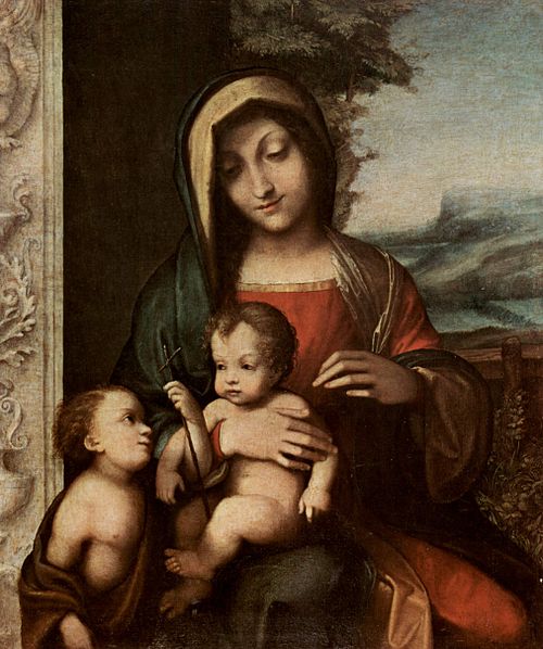 Madone Bolognini, 1514, Le Corrège