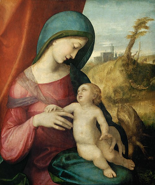 Vierge à l'Enfant, 1512, Le Corrège