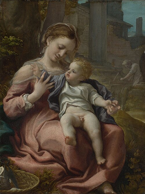 La Vierge au Panier, 1525, Le Corrège