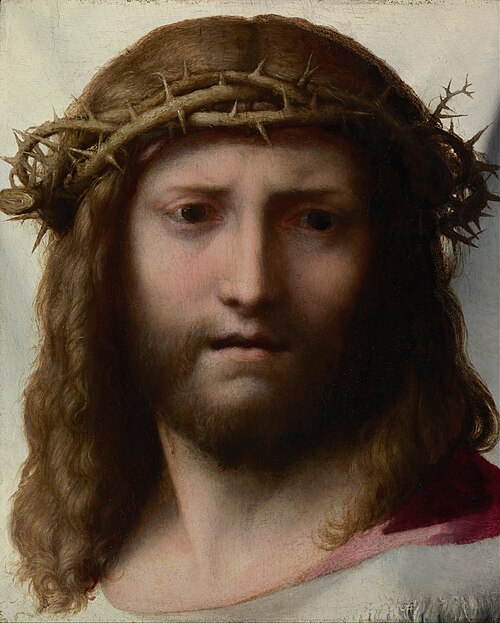 Tête du Christ, 1521, Le Corrège