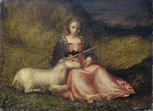 Woman with a Unicorn, 1510, Giorgione