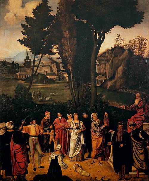 The Judgement of Solomon, 1500, Giorgione