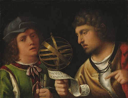 Giovanni Borgherini and His Tutor, 1505, Giorgione