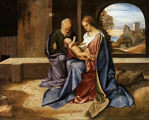 Holy Family, 1500, Giorgione