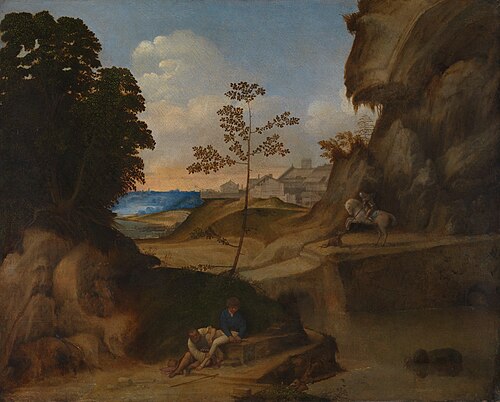 Il Tramonto (The Sunset), 1508, Giorgione