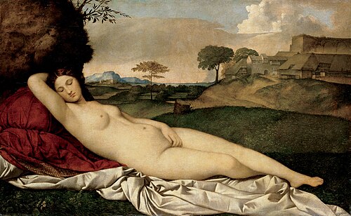 Sleeping Venus, 1509, Giorgione