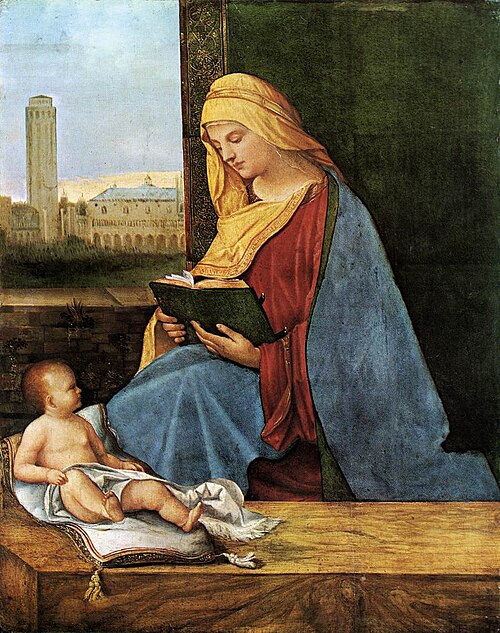 Reading Madonna, 1505, Giorgione