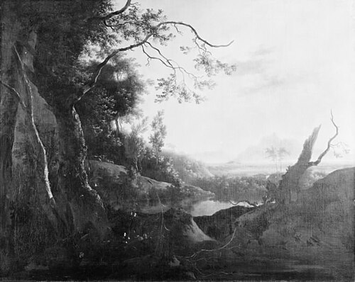 Paysage, 1718, Isaac de Moucheron
