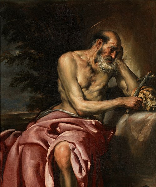 San Jerónimo penitente, 1626, Diego Polo