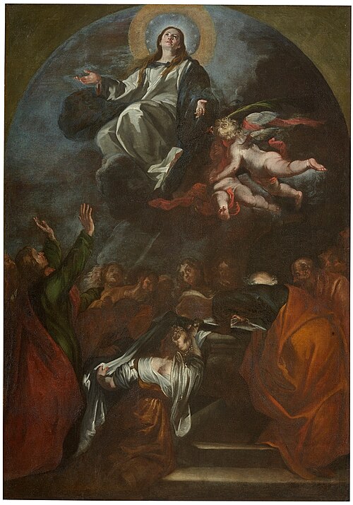 L'Assomption de la Vierge, 1666, Juan Martín Cabezalero