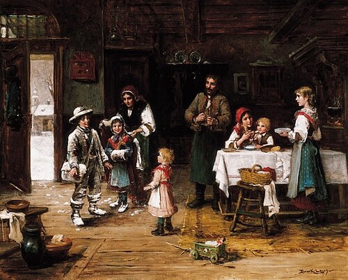 Hazatérés, 1910, Lajos Bruck