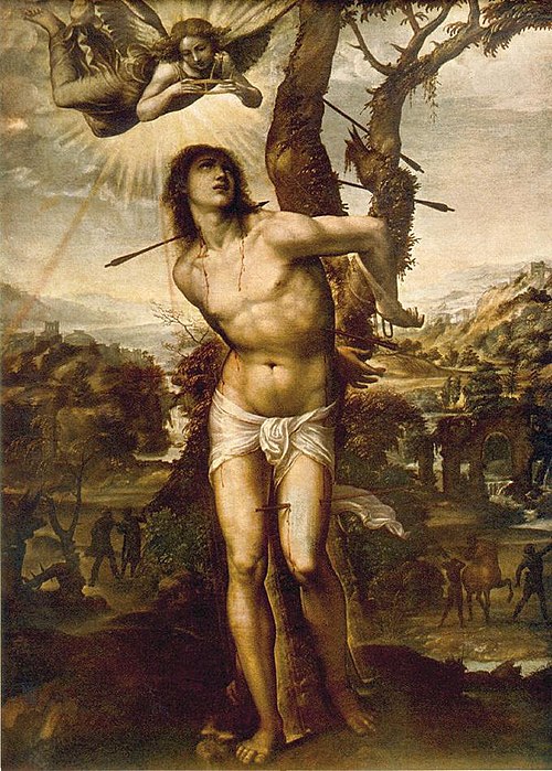 Saint Sebastian, 1525, Le Sodoma