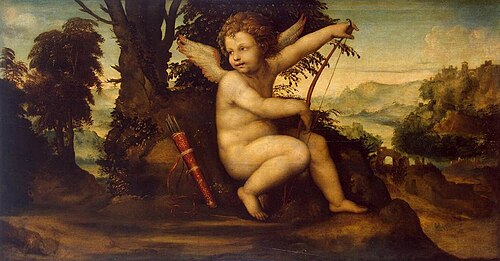 Cupid in the Landscape, 1510, Le Sodoma