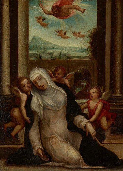 The Ecstasy of Saint Catherine of Siena, 1532, Le Sodoma