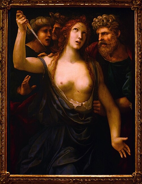 Death of Lucretia, 1515, Le Sodoma